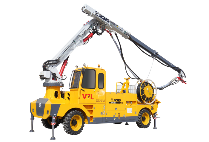 混凝土濕噴臺(tái)車(chē)