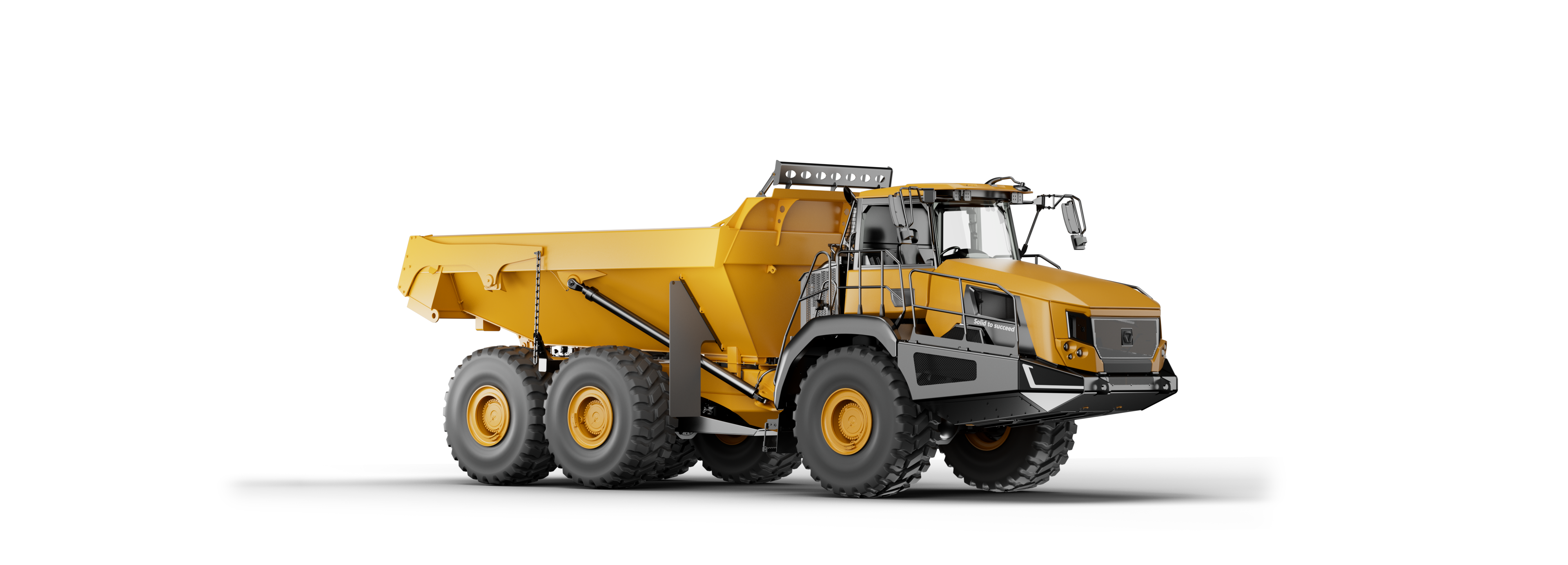 鉸接式自卸車(chē)