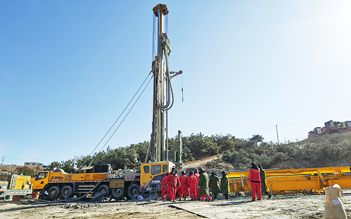 山東棲霞金礦救援，徐工全力以赴！