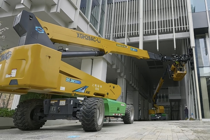 徐工產(chǎn)品，給力！XGH28AC-Li施工紀實
