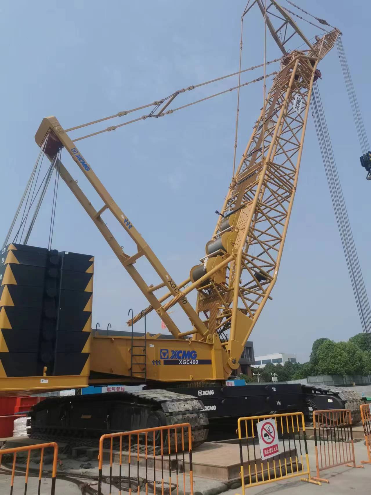 【全球之履】德陽站！XGC400助力鐵路線盾構(gòu)機(jī)安裝~