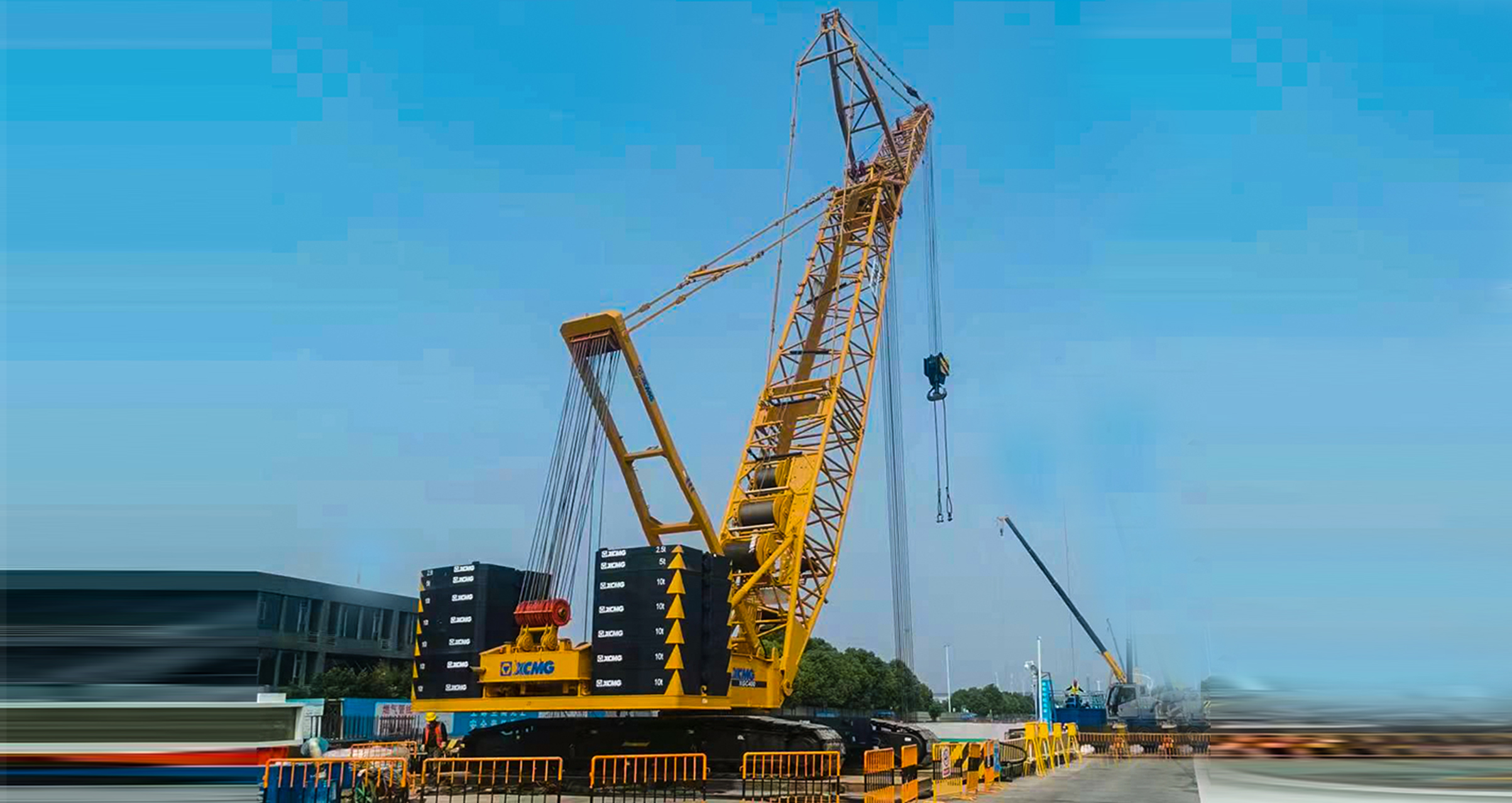 【全球之履】德陽站！XGC400助力鐵路線盾構(gòu)機(jī)安裝~