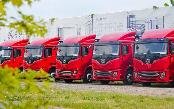 燃動福建！百臺徐工新能源電動牽引車交付