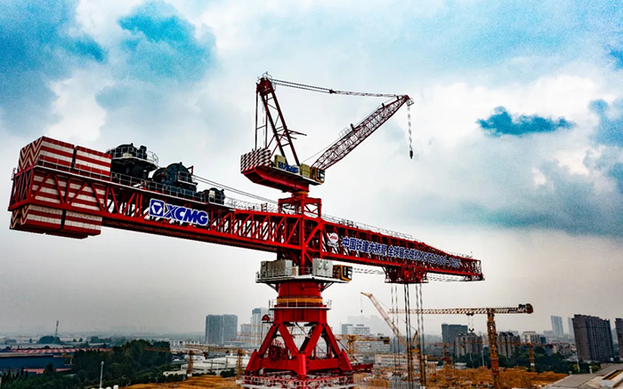 23000噸米！徐工“全球最大塔機”下線交付！