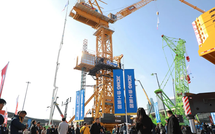bauma CHINA 2024丨徐工塔式起重機、智能施工升降機火熱亮相
