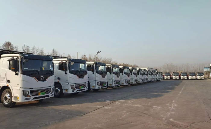 首批交付！徐工純電動(dòng)牽引車開進(jìn)山東聊城