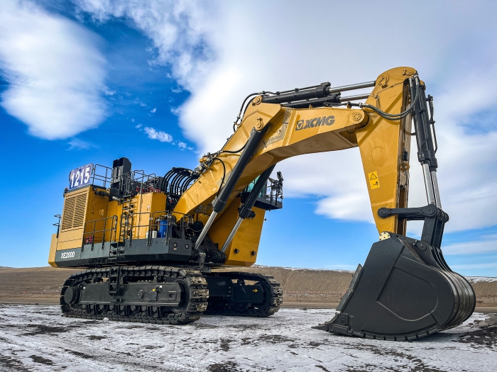 可動率超95%！徐工XE2000礦用挖掘機好評如潮