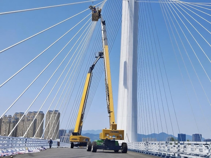 穩(wěn)如磐石！XGS70K毫米級守護博士大橋“生命線”！