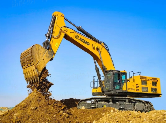 徐工礦用挖掘機XE1050——重載高效，百噸王者！
