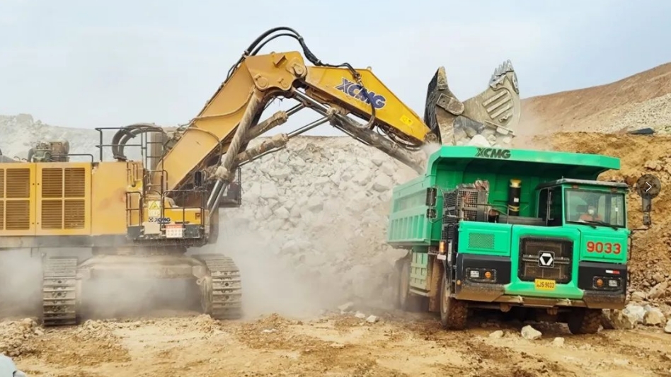 綠色高效+駐礦服務，徐工礦山機械真給力！