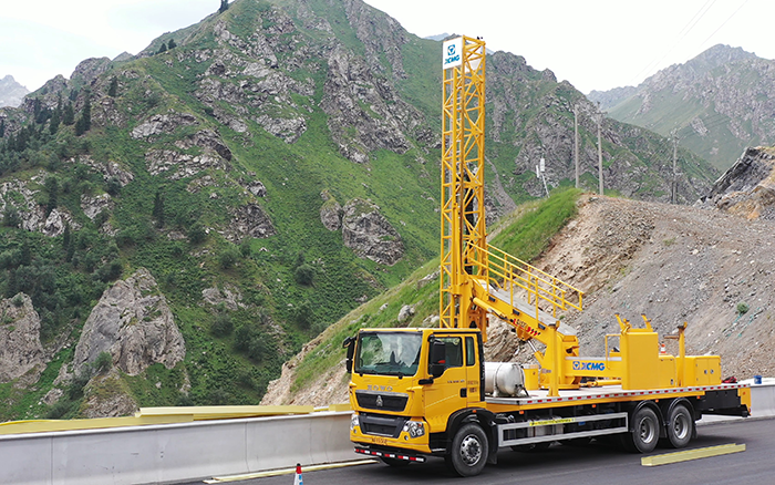 踏險越障拓坦途｜徐工橋檢車在西北秀硬核實力