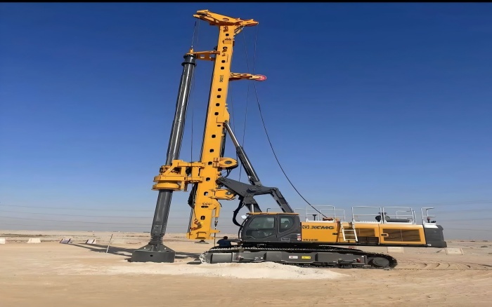 提速中東房建！徐工旋挖鉆機(jī)單日累計(jì)進(jìn)尺200m