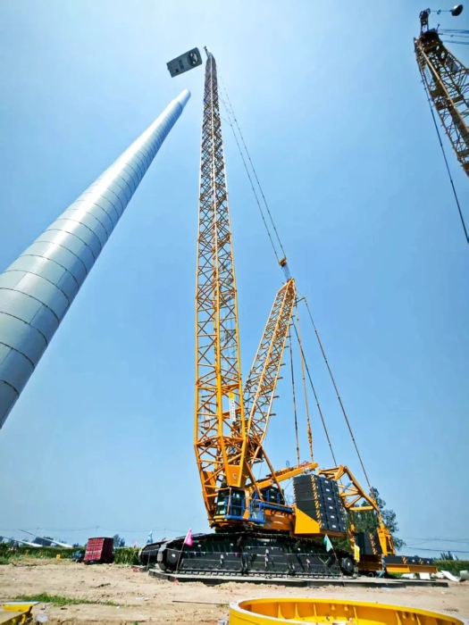 40分鐘精準(zhǔn)就位！徐工新品XLC15000M實(shí)戰(zhàn)首秀~