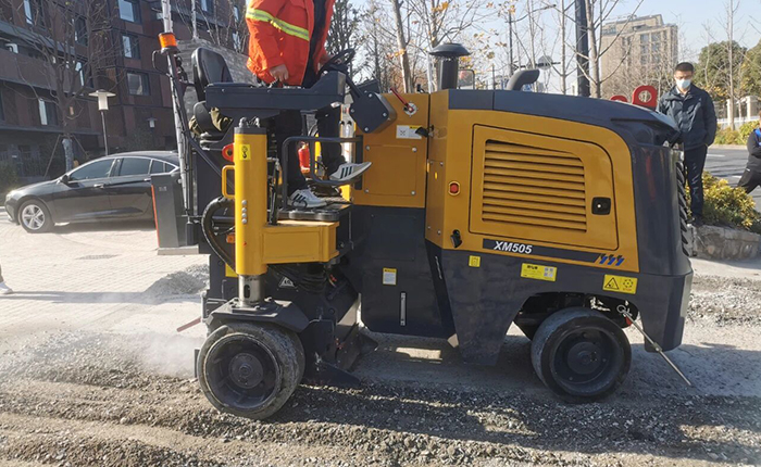 道路修復(fù)密碼：徐工XM505銑刨機