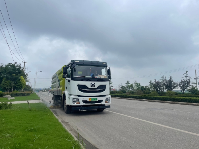 多拉快跑不費電！一起看看徐州街頭的“綠色衛(wèi)士”