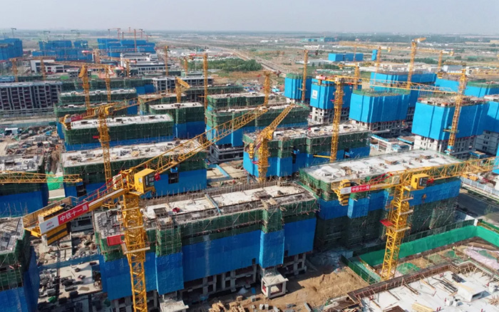 徐工塔機(jī)助力雄安新區(qū)市場化項(xiàng)目跑出加速度