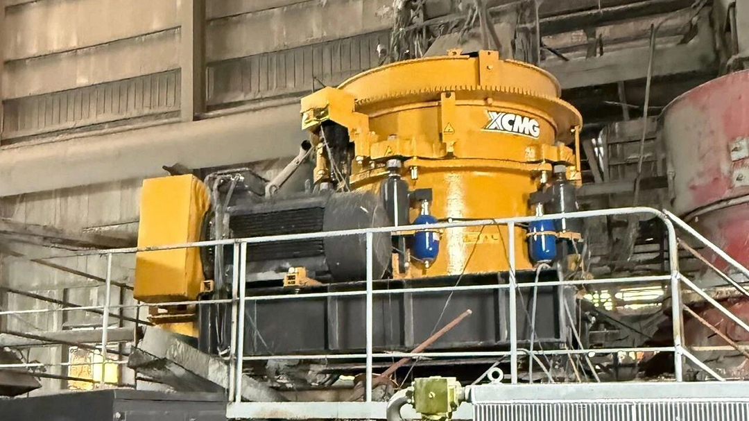 徐工多缸圓錐破：內蒙古鐵礦高效破碎的