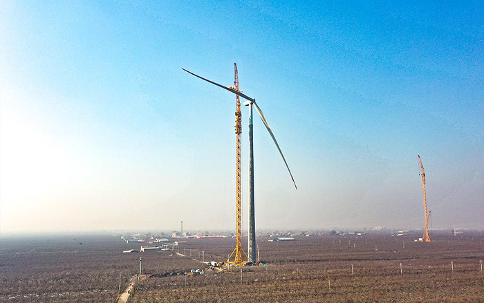 雙塔擎風(fēng)！XGL3300-220S助建華北平原400MW風(fēng)電項(xiàng)目