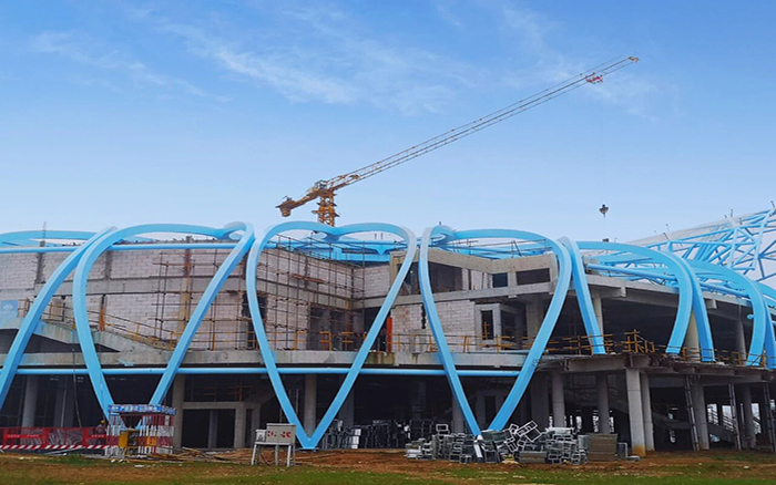 塔機(jī)群立！徐工助建安徽新地標(biāo)